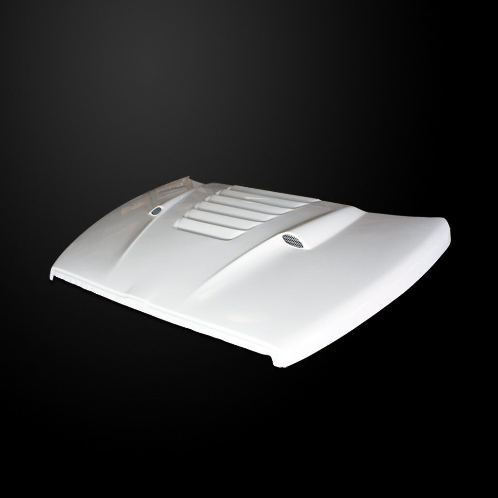 2003-2009 Dodge Ram 2500 TS Dual-Functional Ram Air Hood Fiberglass - DR03AHTSFH