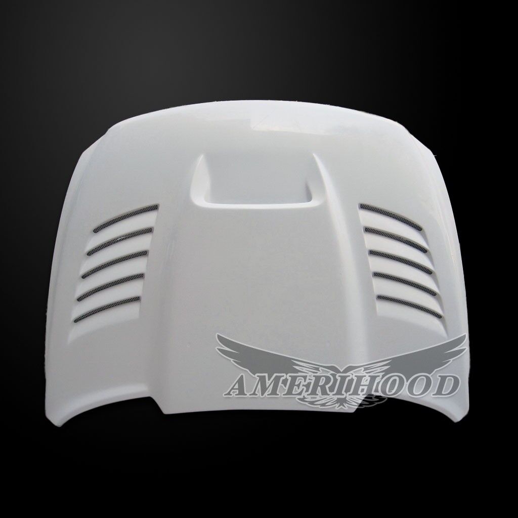 2009-2018 Dodge Ram 1500 SSK Dual-Functional Ram Air Hood Fiberglass