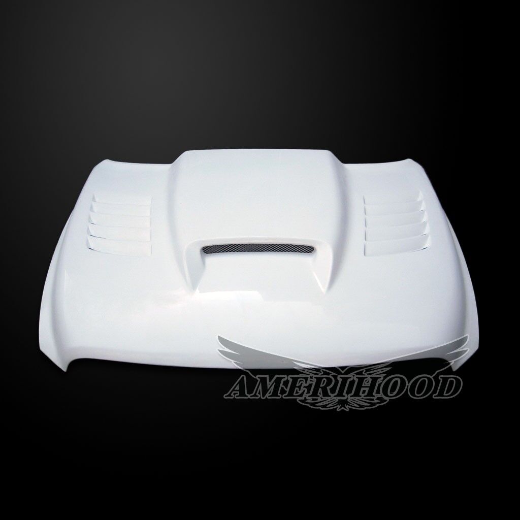 2009-2018 Dodge Ram 1500 SSK Dual-Functional Ram Air Hood Fiberglass