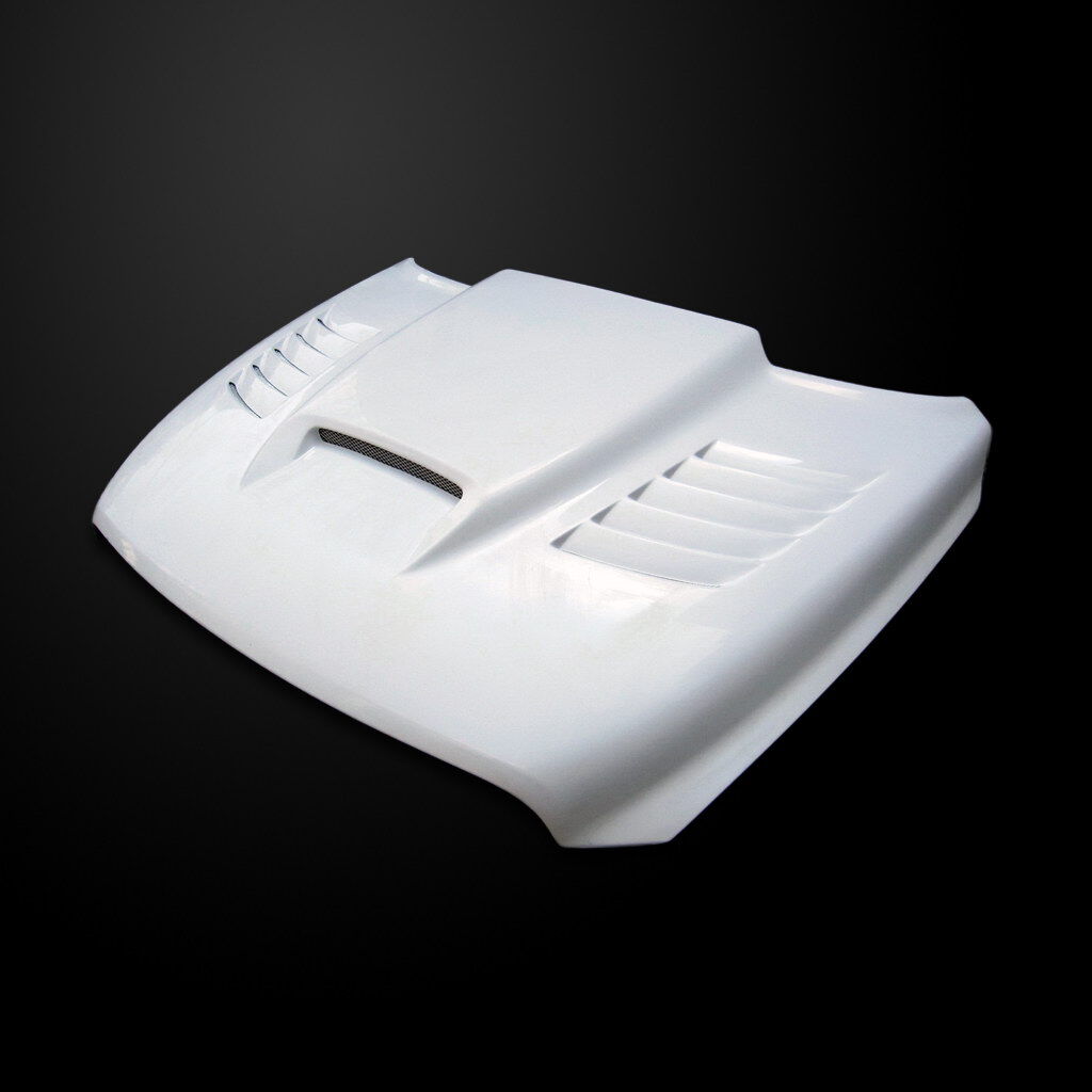 2009-2017 Dodge Ram 1500 SSK Dual-Functional Ram Air Hood Fiberglass - DR09AHSSK
