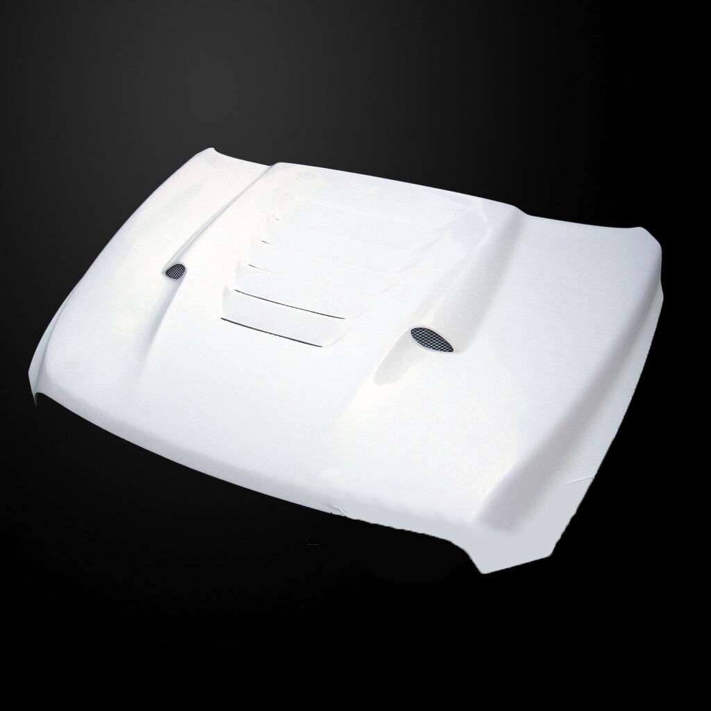 2010-2017 Dodge Ram 2500 SSK Dual-Functional Ram Air Hood Fiberglass - DR10AHSSK