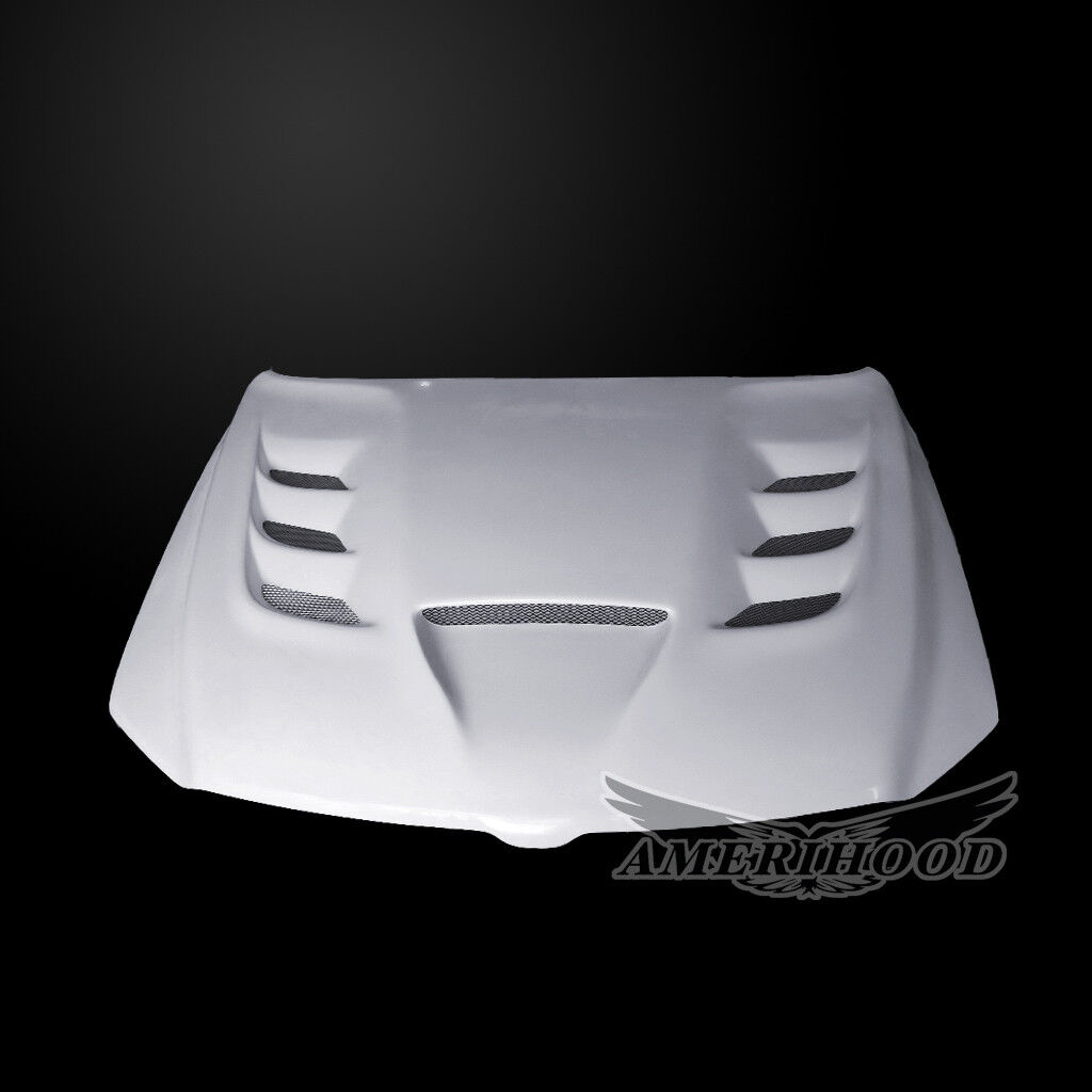 2019-2024 Ram 1500 VIP-Style Dual-Functional Fiberglass Hood