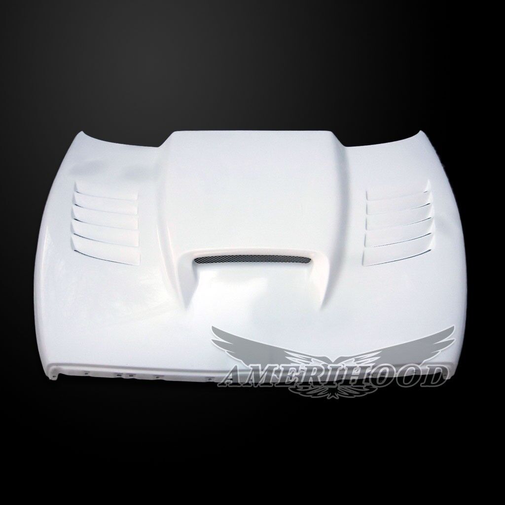 1994-2001 Dodge Ram 1500 SSK Dual-Functional Ram Air Hood Fiberglass