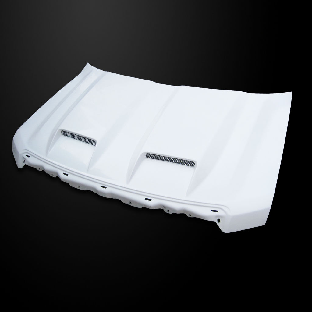 2009-2014 Ford F-150 Amerihood Type-S Functional Ram Air Fiberglass Hood - AMH-F1509AHTSFHW