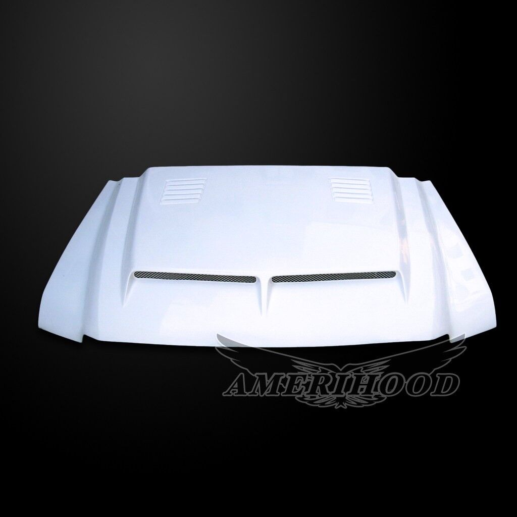 2003-2007 Ford F-250 SuperDuty 6.0L Amerihood Type-E Dual-Functional Ram Air Fiberglass Hood