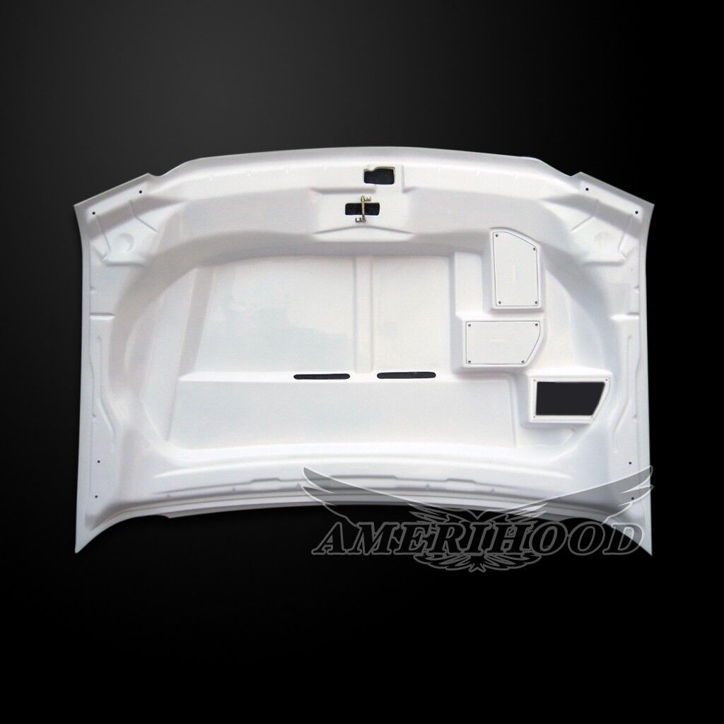 1999-2003 Ford F-250 SuperDuty 7.3L Amerihood Type-E Dual-Functional Ram Air Fiberglass Hood