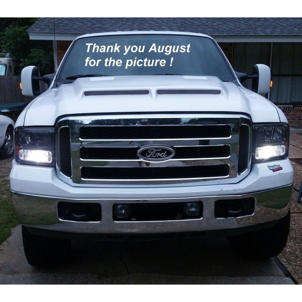 1999-2003 Ford F-250 SuperDuty 7.3L Amerihood Type-E Dual-Functional Ram Air Fiberglass Hood