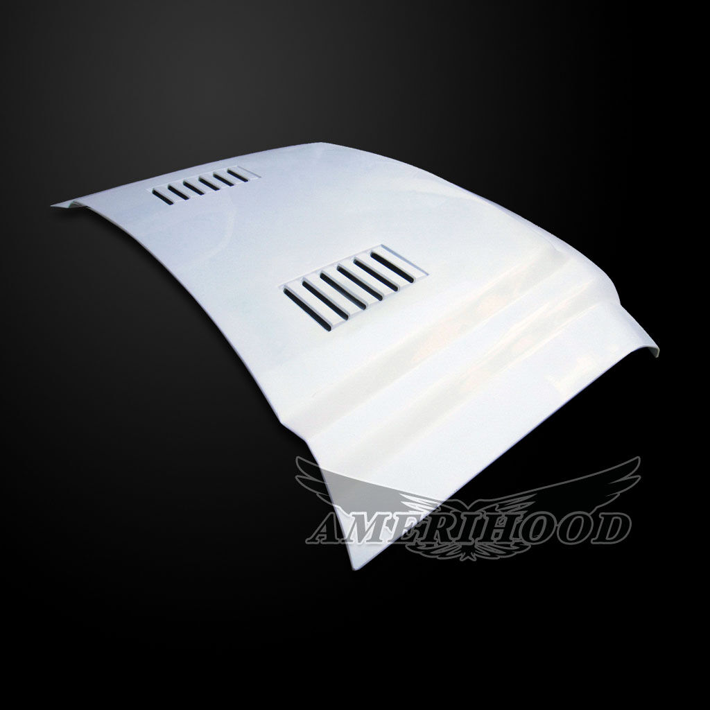 2009-2010 Ford F-350 Super Duty Type-E Fiberglass Dual-Functional Ram Air Hood