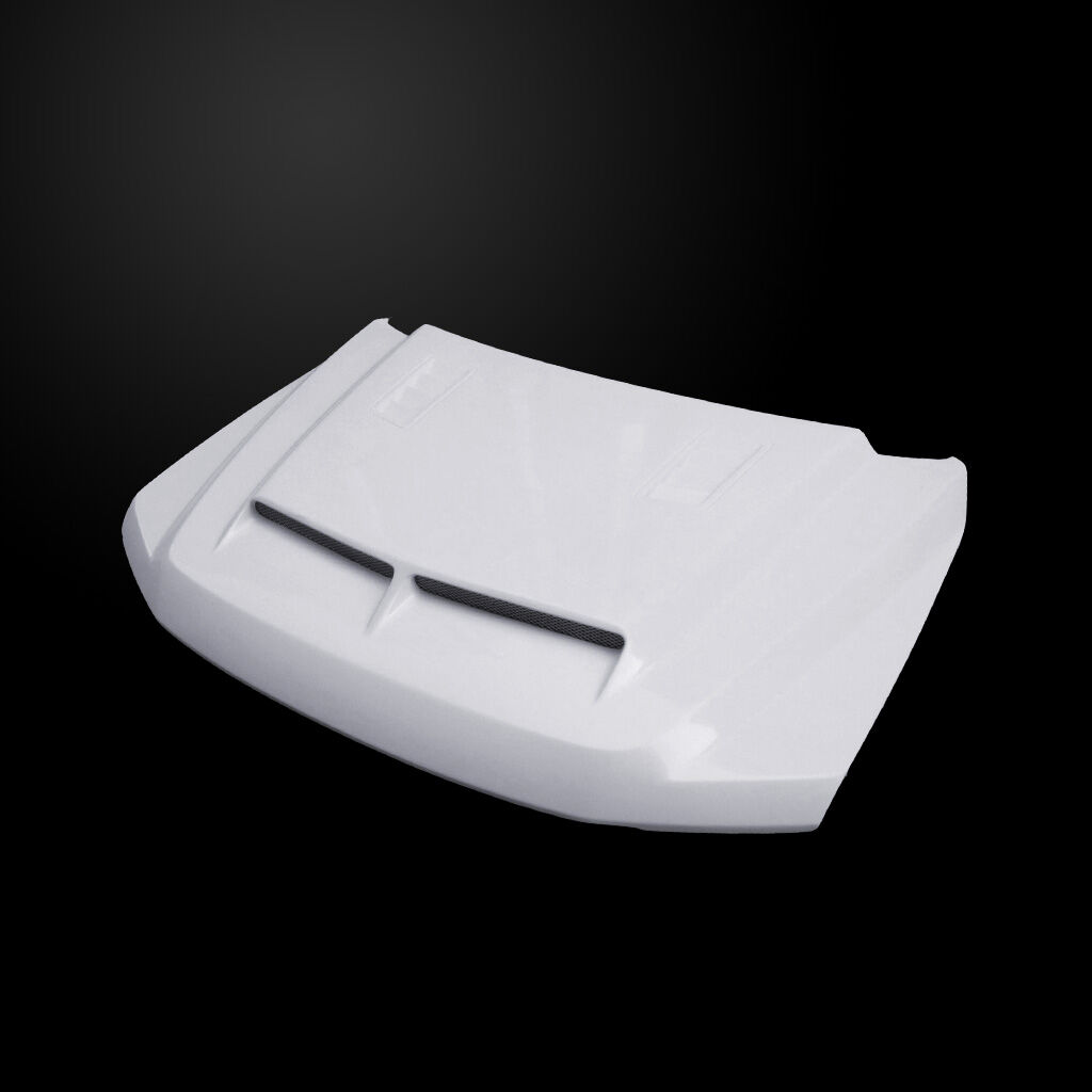 2017-2022 Ford F-350 Super Duty Type-E Fiberglass Dual-Functional Ram Air Hood - F3517AHTEFHW