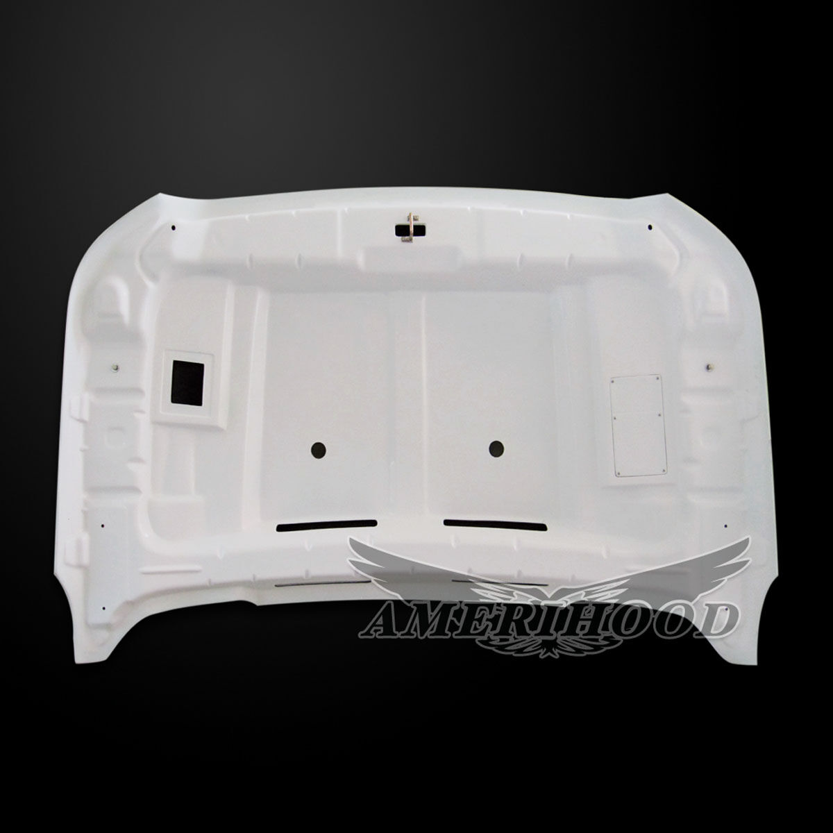 2011-2016 Ford F-450 Super Duty 3" Cowl Fiberglass Dual-Functional Ram Air Hood
