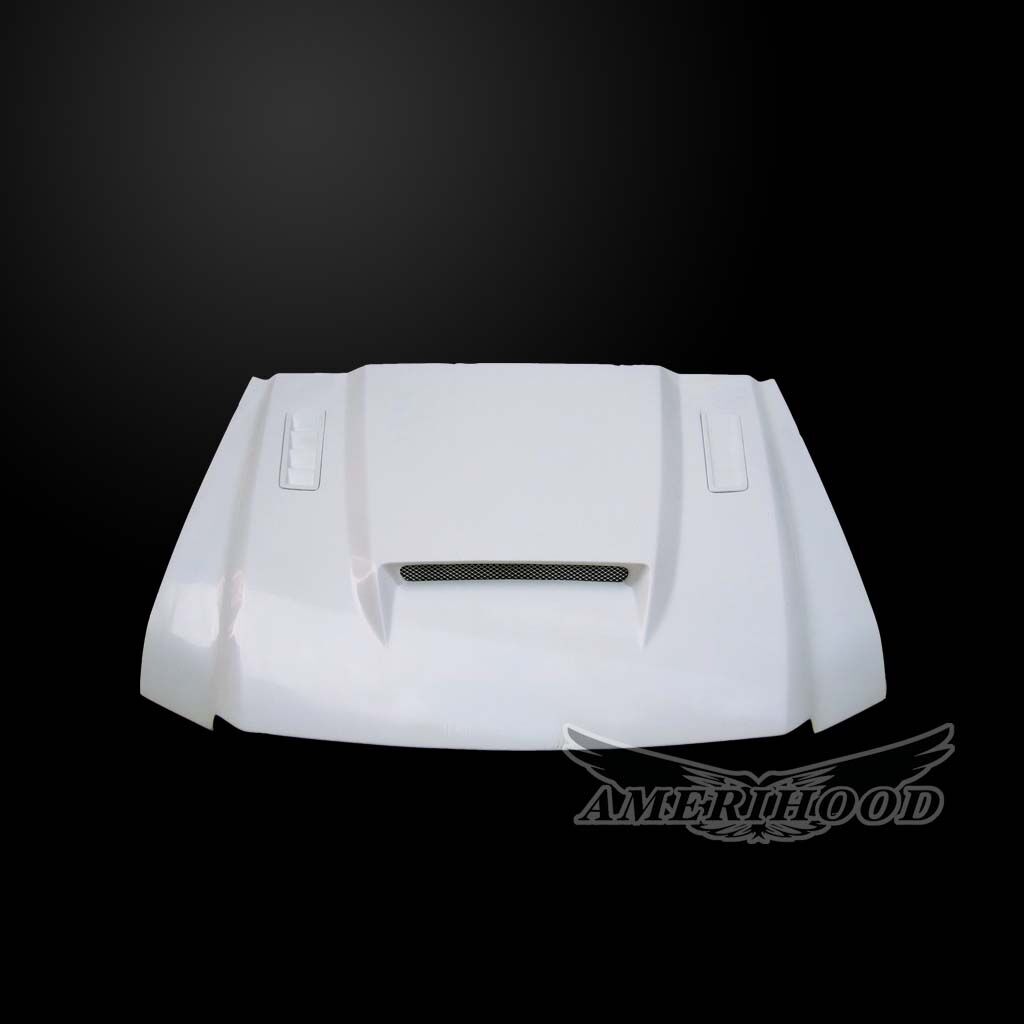 1999-2007 Ford F-450 Super Duty SSK Fiberglass Dual-Functional Ram Air Hood