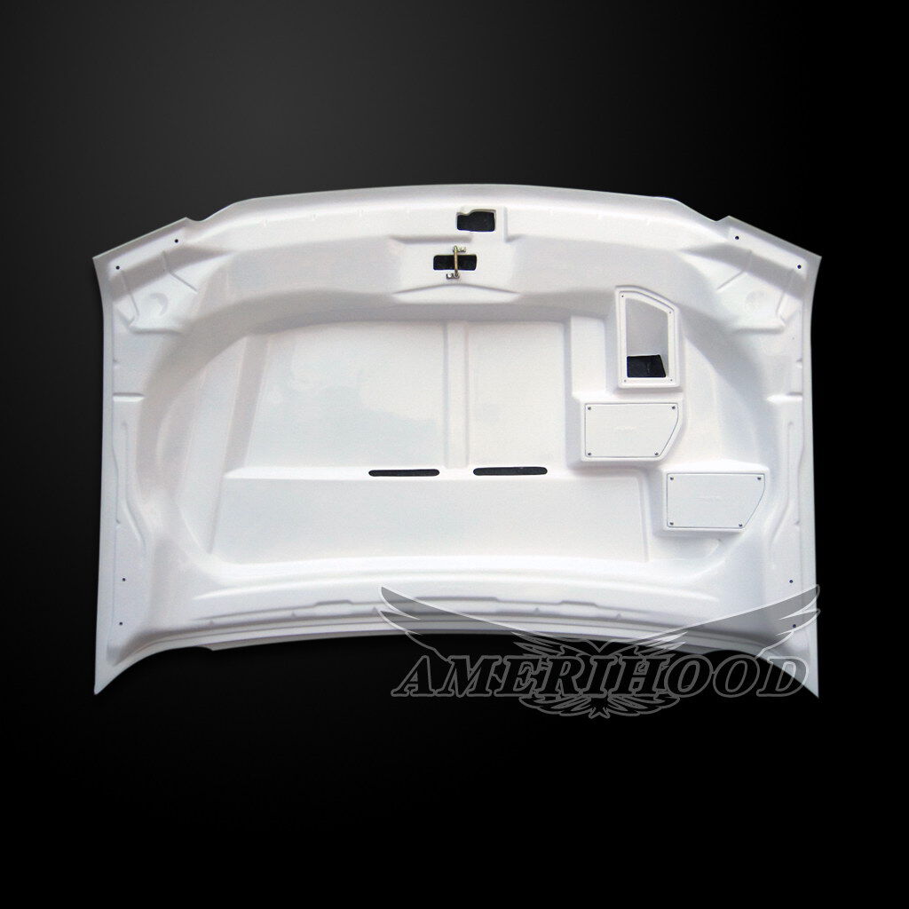 1999-2007 Ford F-450 Super Duty Type-E Fiberglass Dual-Functional Ram Air Hood
