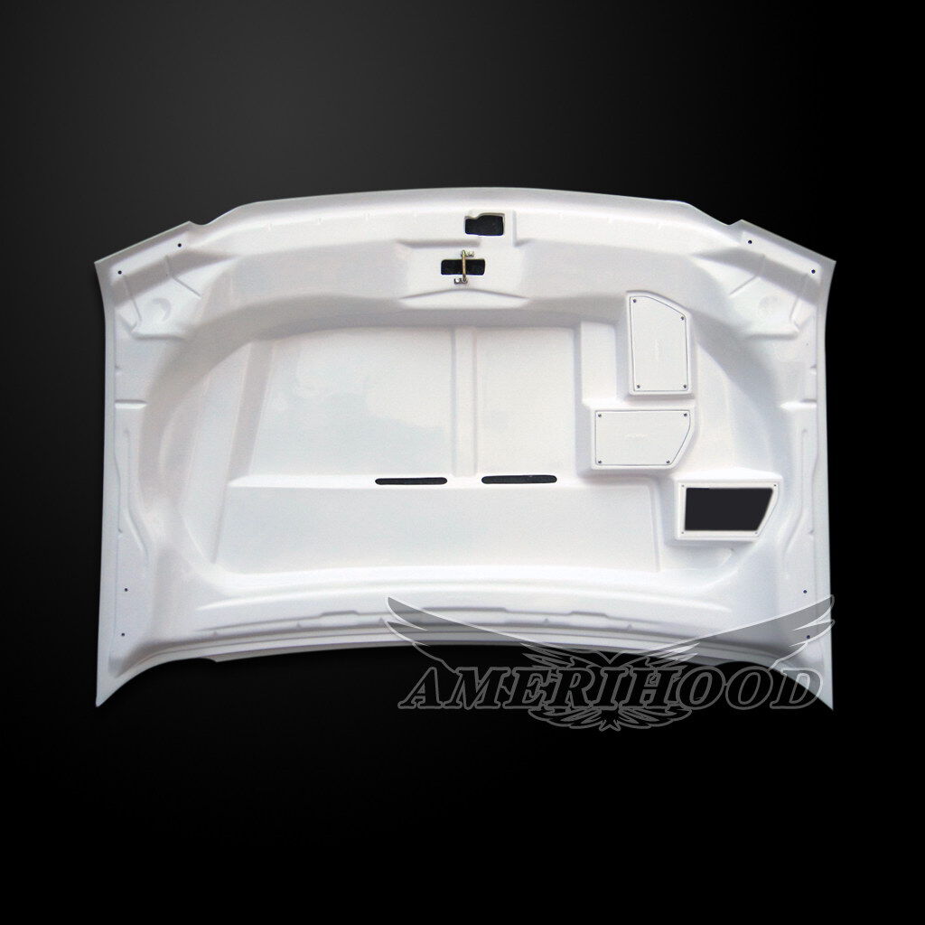 1999-2003 Ford F-450 Super Duty Type-E Fiberglass Dual-Functional Ram Air Hood