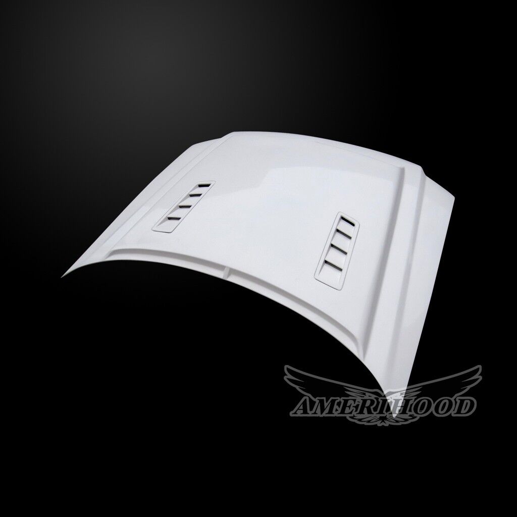 2006-2010 Ford Explorer Amerihood Type-E Dual-Functional Ram Air Fiberglass Hood