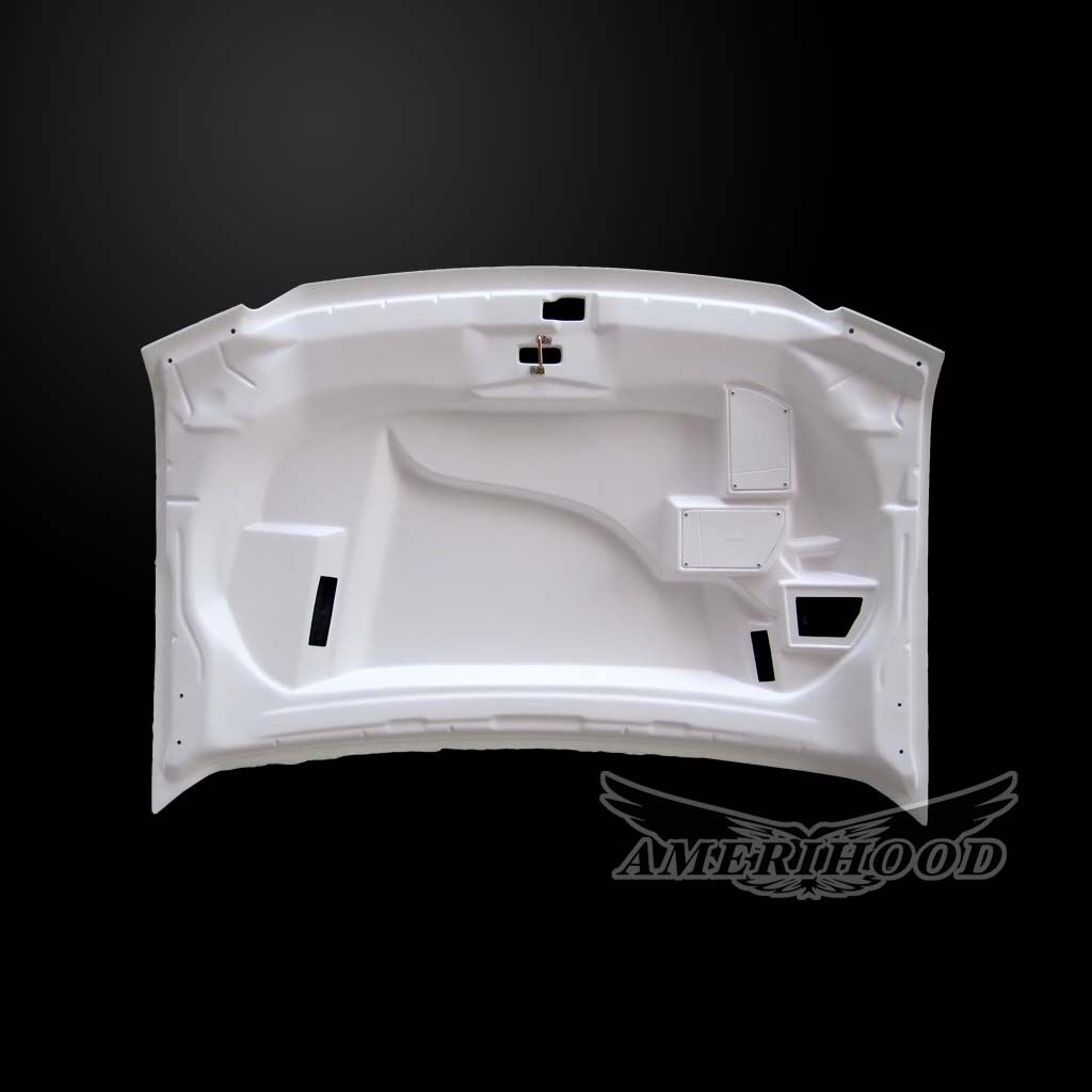 2000-2006 Ford Excursion SSK Fiberglass Dual-Functional Ram Air Hood