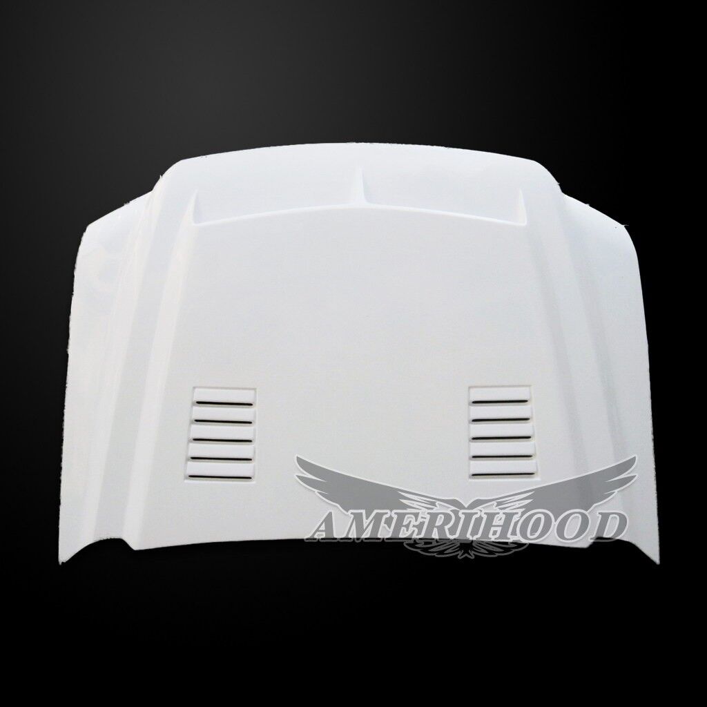 2000-2006 Ford Excursion Amerihood Type-E Dual-Functional Ram Air Fiberglass Hood