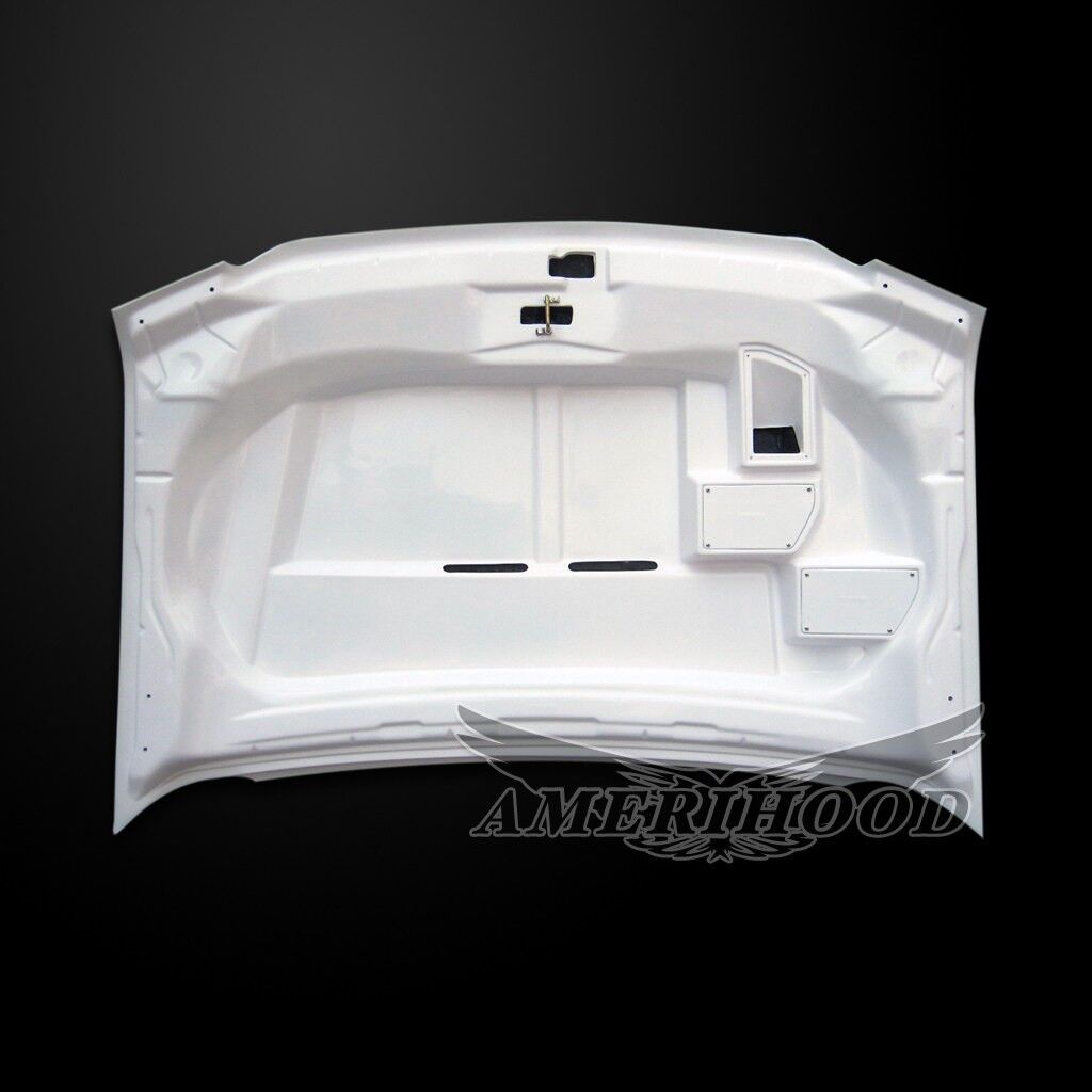 2000-2006 Ford Excursion Amerihood Type-E Dual-Functional Ram Air Fiberglass Hood