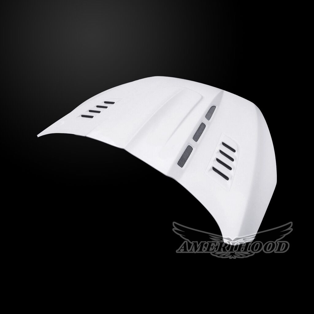 2015-2018 Ford Focus AGG Fiberglass Functional Heat Extractor Hood