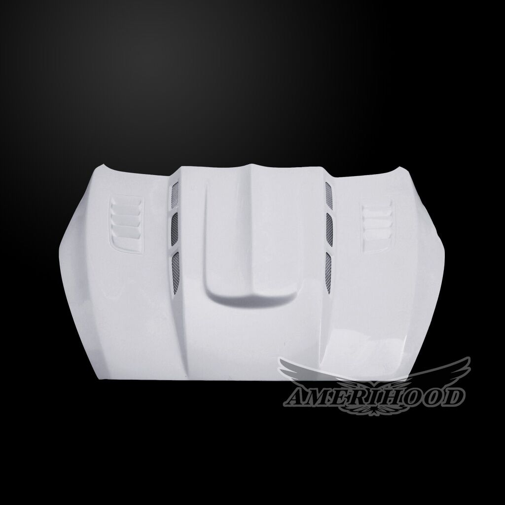 2015-2018 Ford Focus AGG Fiberglass Functional Heat Extractor Hood