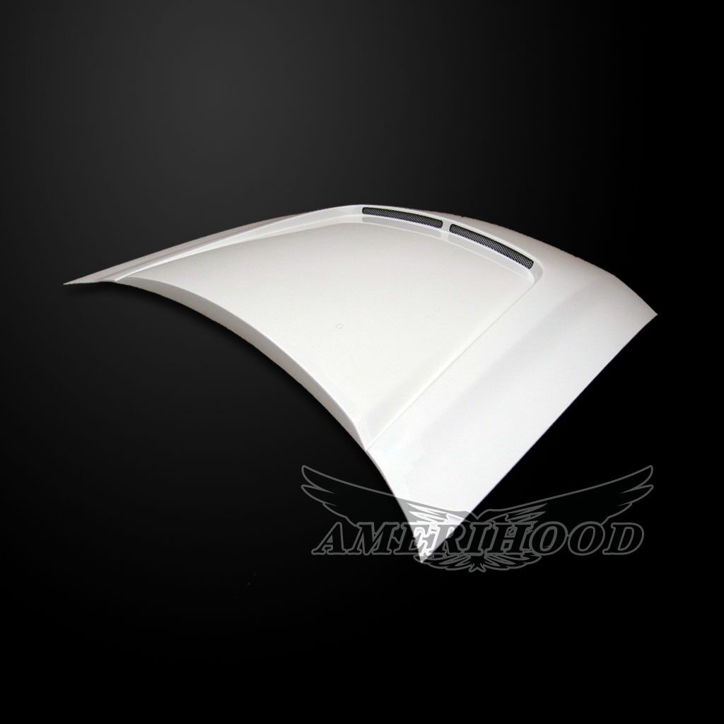 2005-2009 Ford Mustang SBY Functional Heat Extractor Hood Fiberglass