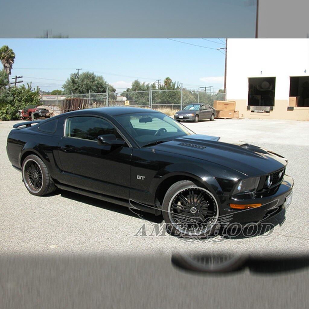 2005-2009 Ford Mustang SMS Dual-Functional Ram Air Hood Fiberglass