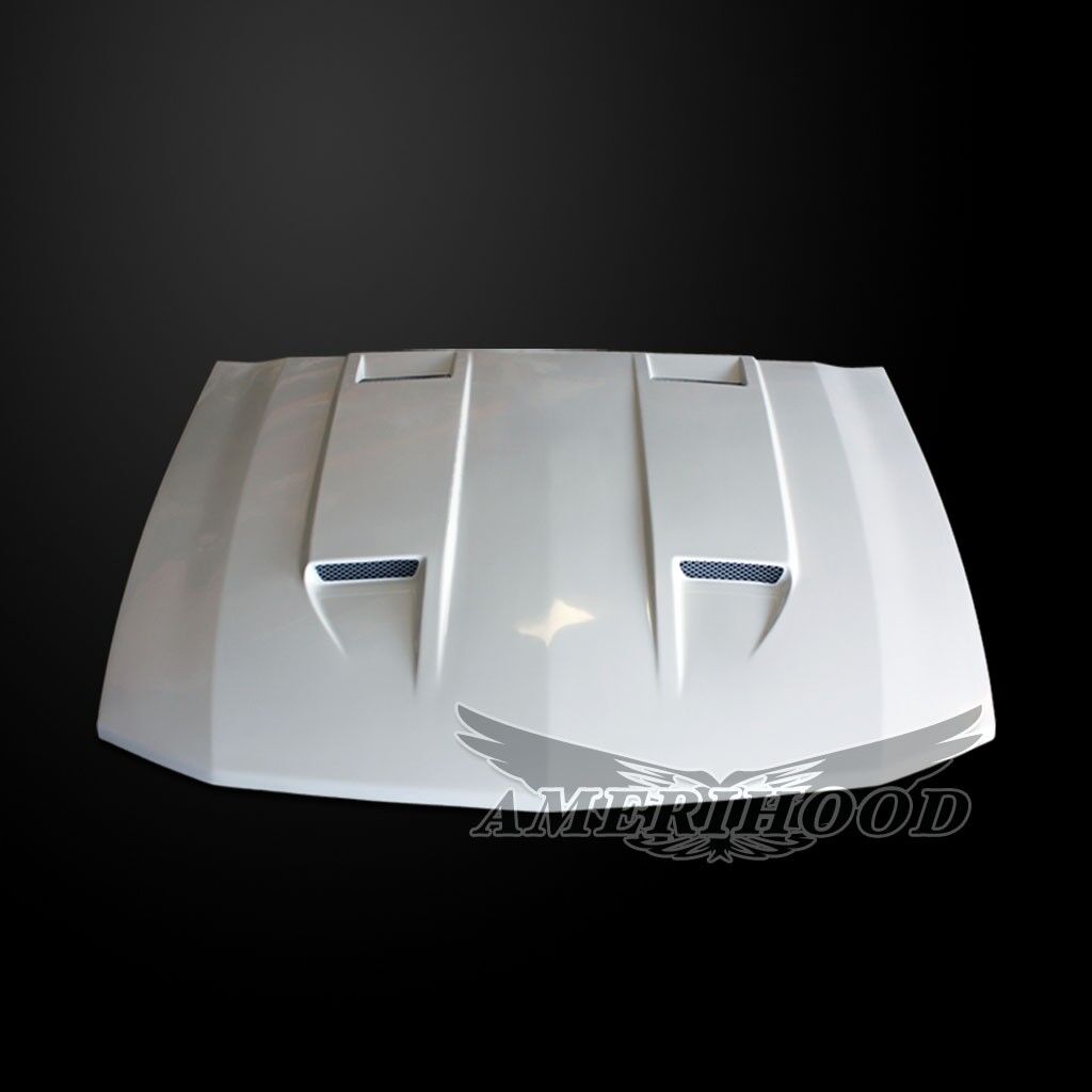 2005-2009 Ford Mustang Type-3 Dual-Functional Ram Air Hood Fiberglass