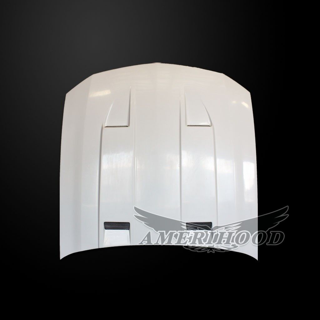 2005-2009 Ford Mustang Type-3 Dual-Functional Ram Air Hood Fiberglass