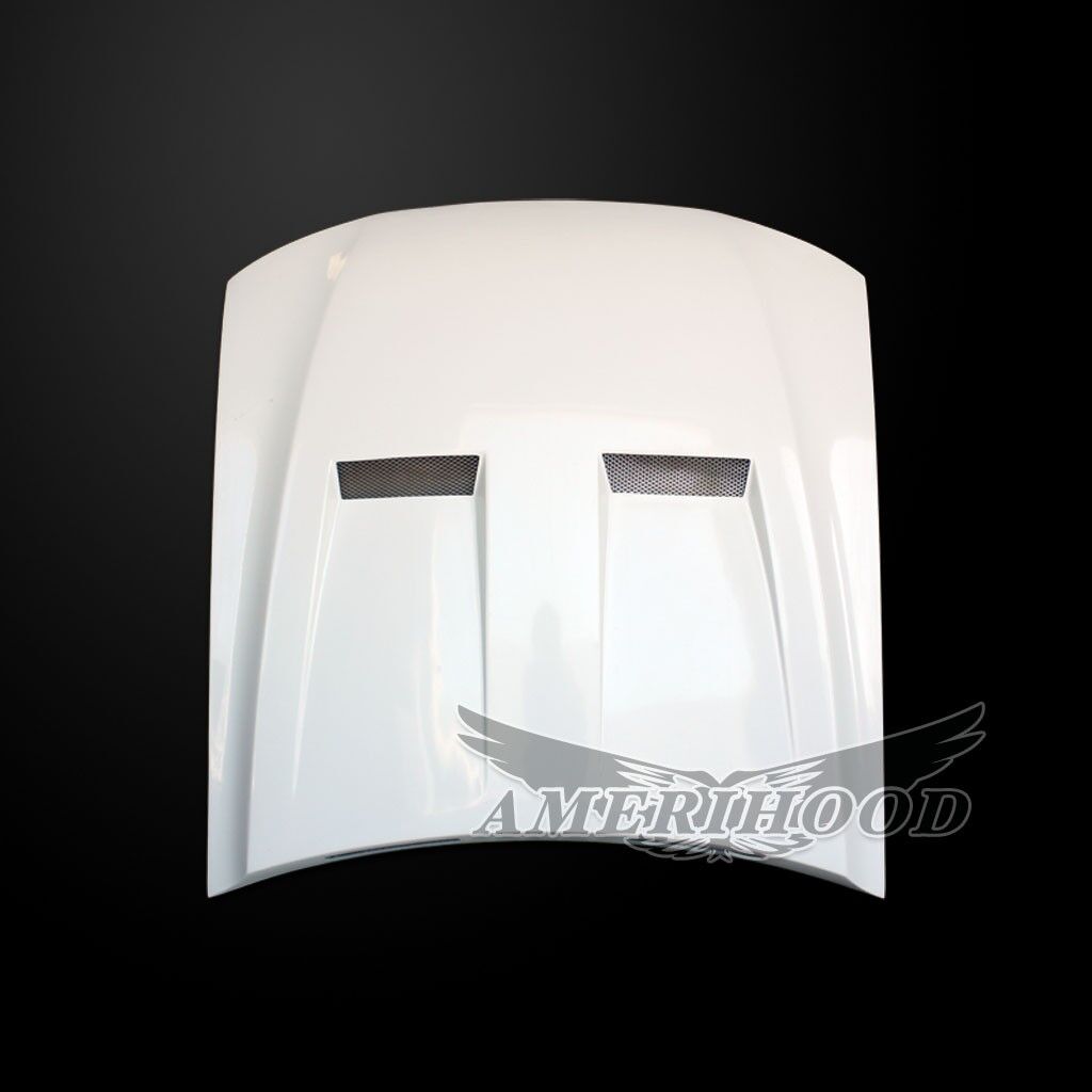 2005-2009 Ford Mustang Type-6 Functional Heat Extractor Hood Fiberglass