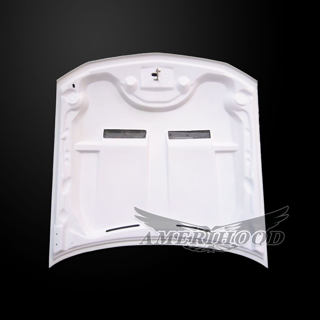 2005-2009 Ford Mustang Type-6 Functional Heat Extractor Hood Fiberglass