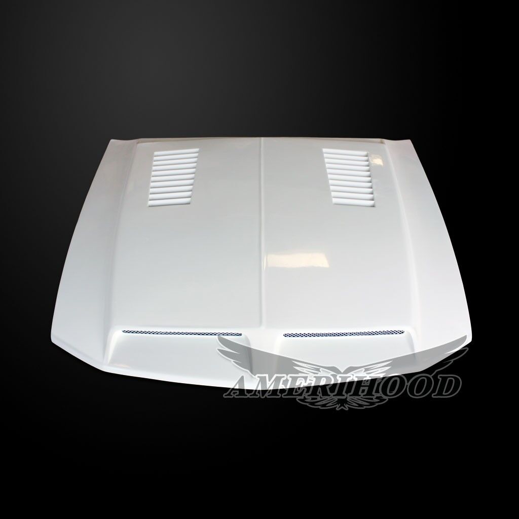 2005-2009 Ford Mustang Type-E Dual-Functional Ram Air Hood Fiberglass