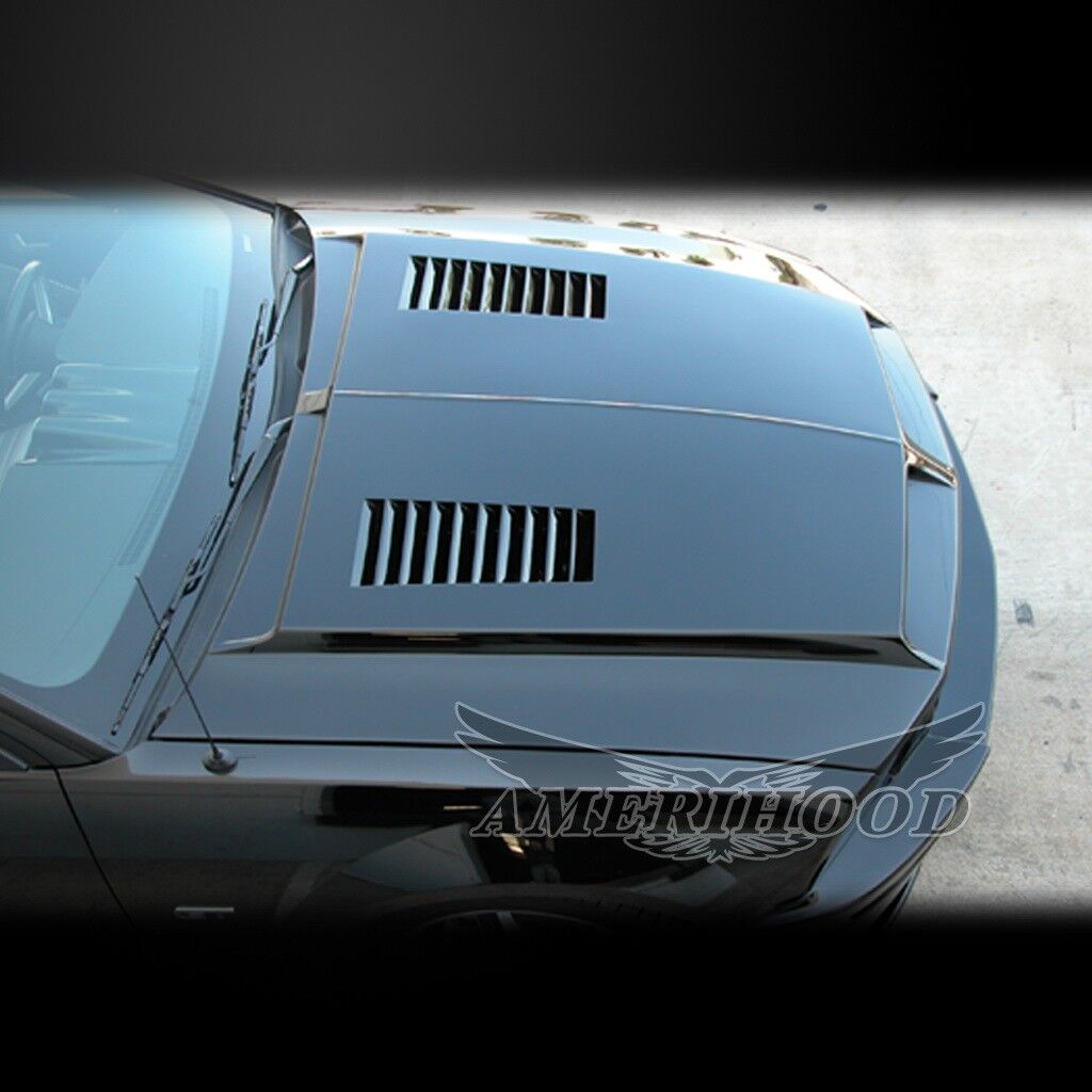 2005-2009 Ford Mustang Type-E Dual-Functional Ram Air Hood Fiberglass