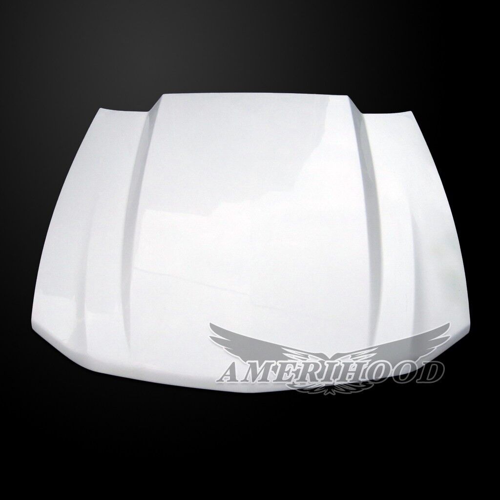 2010-2012 Ford Mustang V6/GT Amerihood 3" Cowl Functional Heat Extractor Fiberglass Hood