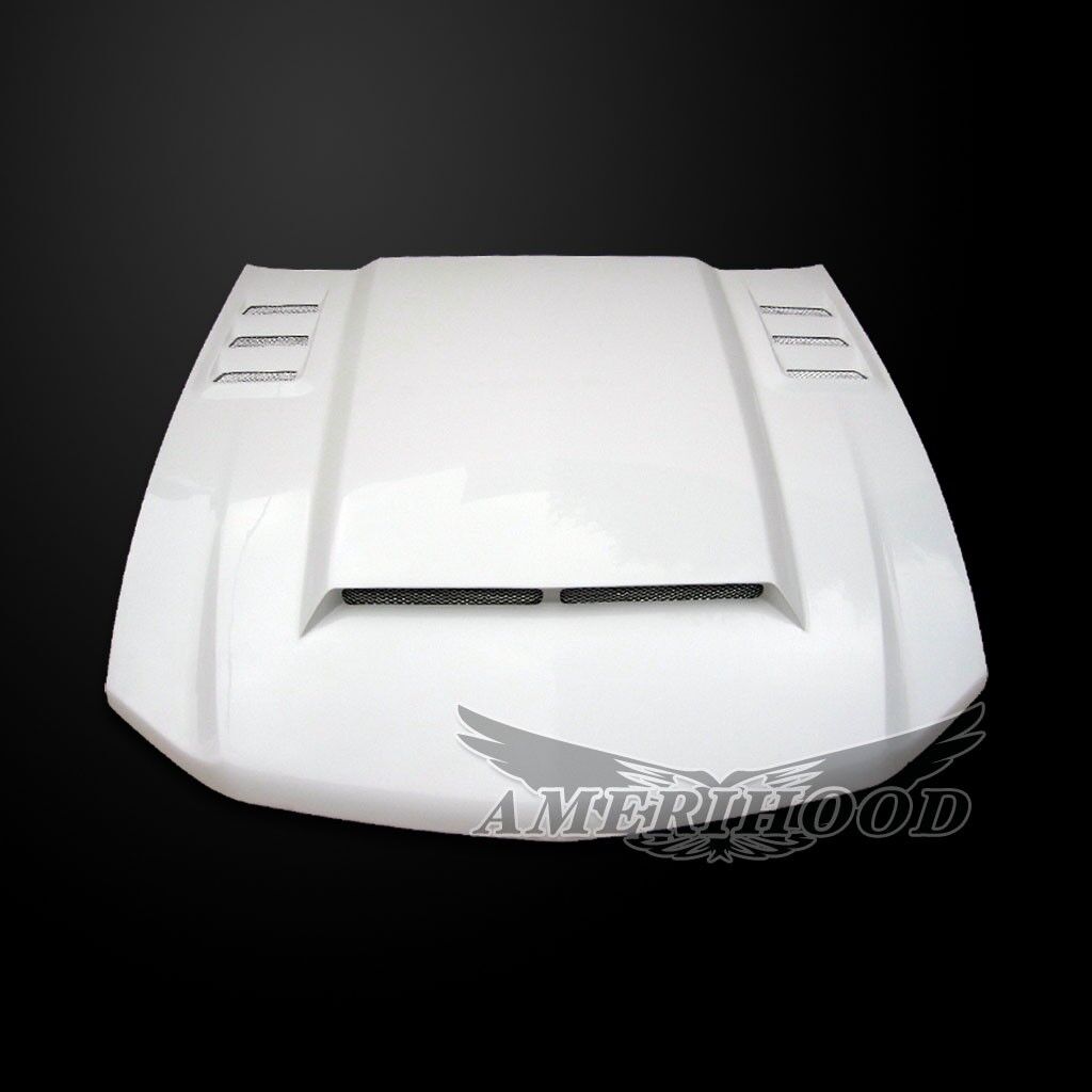 2010-2012 Ford Mustang ROU Dual-Functional Ram Air Hood Fiberglass