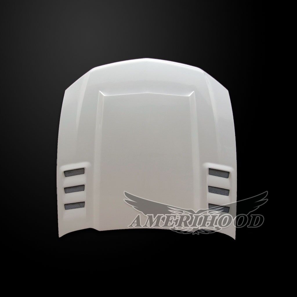 2010-2012 Ford Mustang ROU Dual-Functional Ram Air Hood Fiberglass