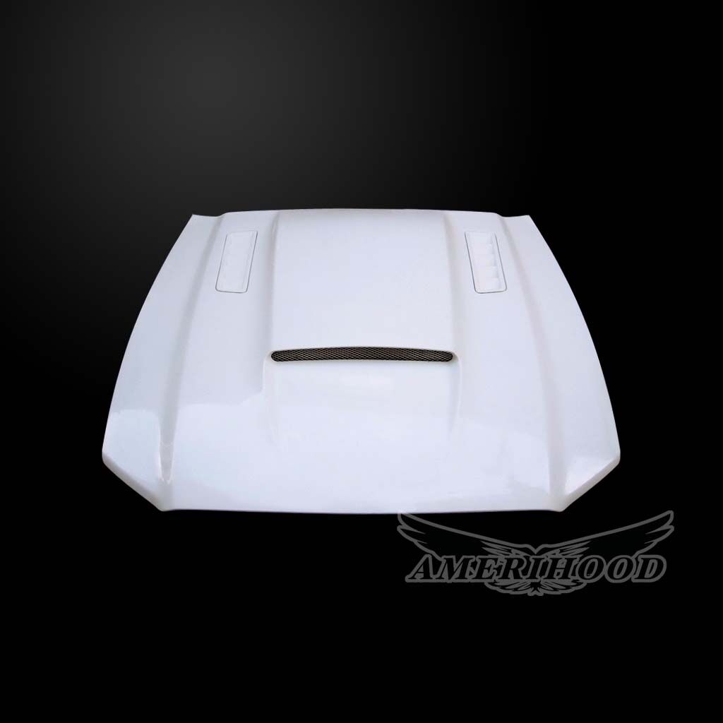 2010-2014 Ford Mustang GT500 SMS Fiberglass Dual-Functional Ram Air Hood