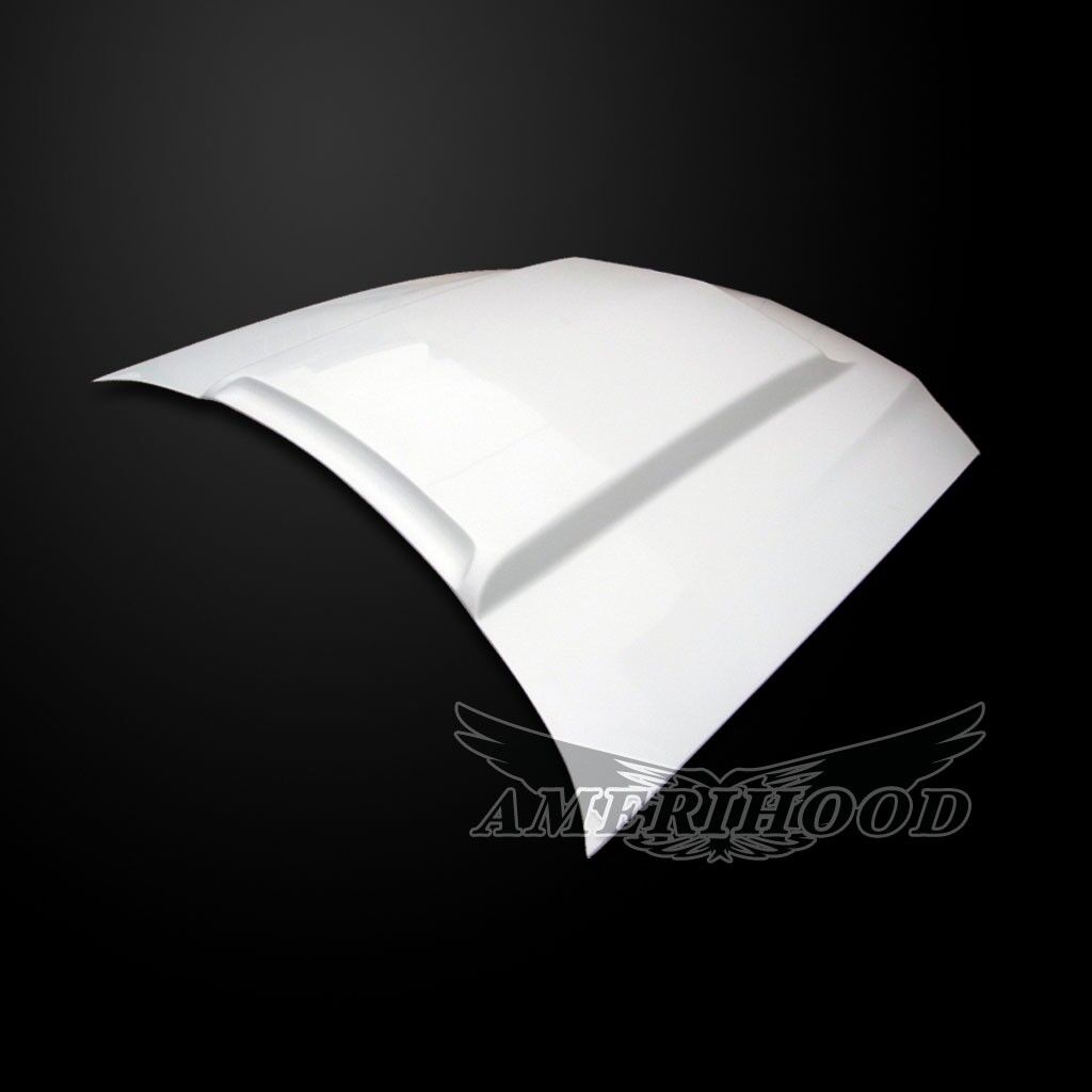 2010-2012 Ford Mustang Type-C Functional Ram Air Hood Fiberglass