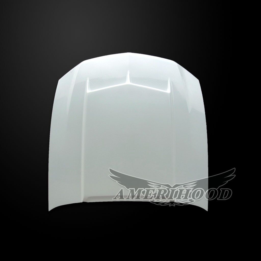 2010-2012 Ford Mustang Type-C Functional Ram Air Hood Fiberglass