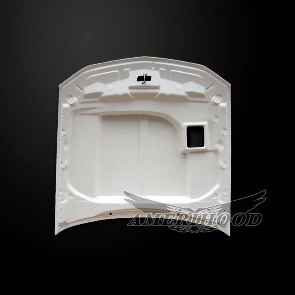 2010-2012 Ford Mustang Type-C Functional Ram Air Hood Fiberglass