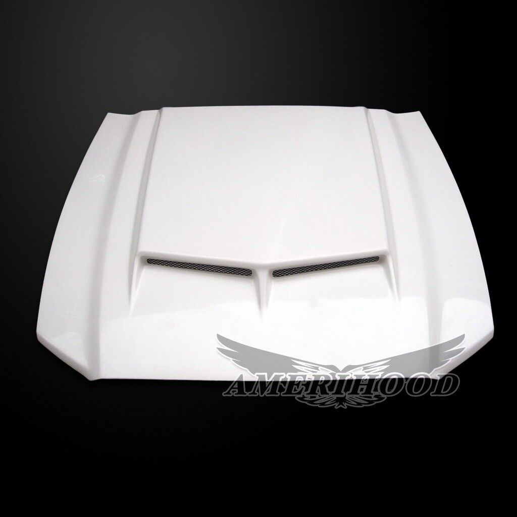 2010-2014 Ford Mustang GT500 Amerihood Type-C Functional Ram Air Fiberglass Hood
