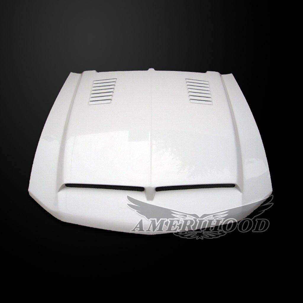 2010-2012 Ford Mustang Type-E Dual-Functional Ram Air Hood Fiberglass