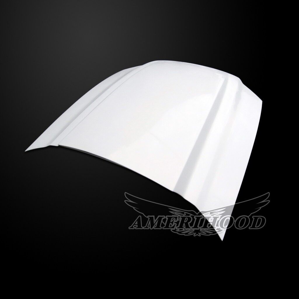 2013-2014 Ford Mustang V6/GT Amerihood 3" Cowl Functional Heat Extractor Fiberglass Hood