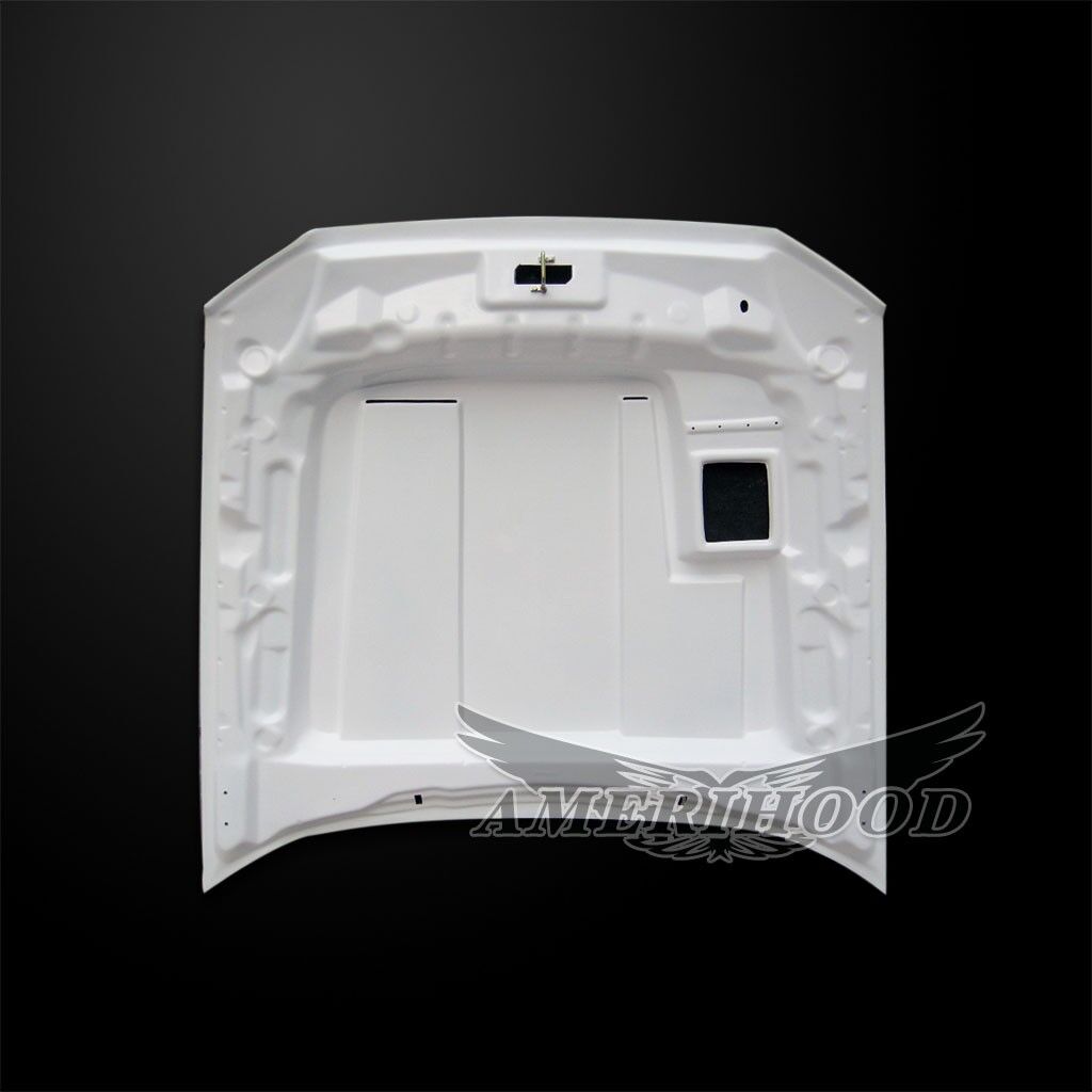 2013-2014 Ford Mustang SS Style Dual-Functional Ram Air Hood Fiberglass