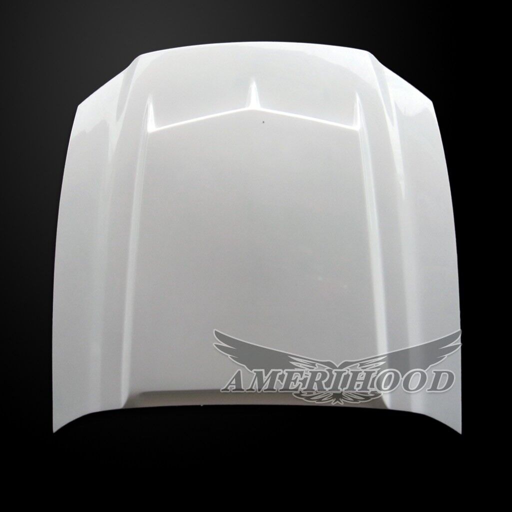 2013-2014 Ford Mustang V6/GT Amerihood Type-C Functional Ram Air Fiberglass Hood