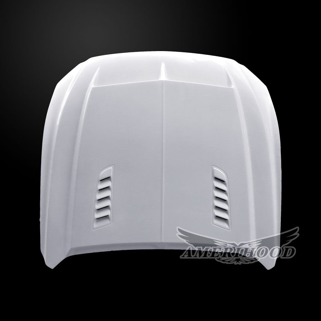 2015-2017 Ford Mustang V6/GT/Ecoboost Type-E Fiberglass Dual-Functional Ram Air Hood