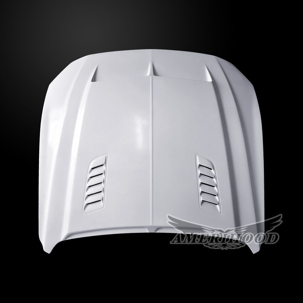 2018-2023 Ford Mustang Ecoboost/GT/V6 Type-E Dual-Functional Fiberglass Hood