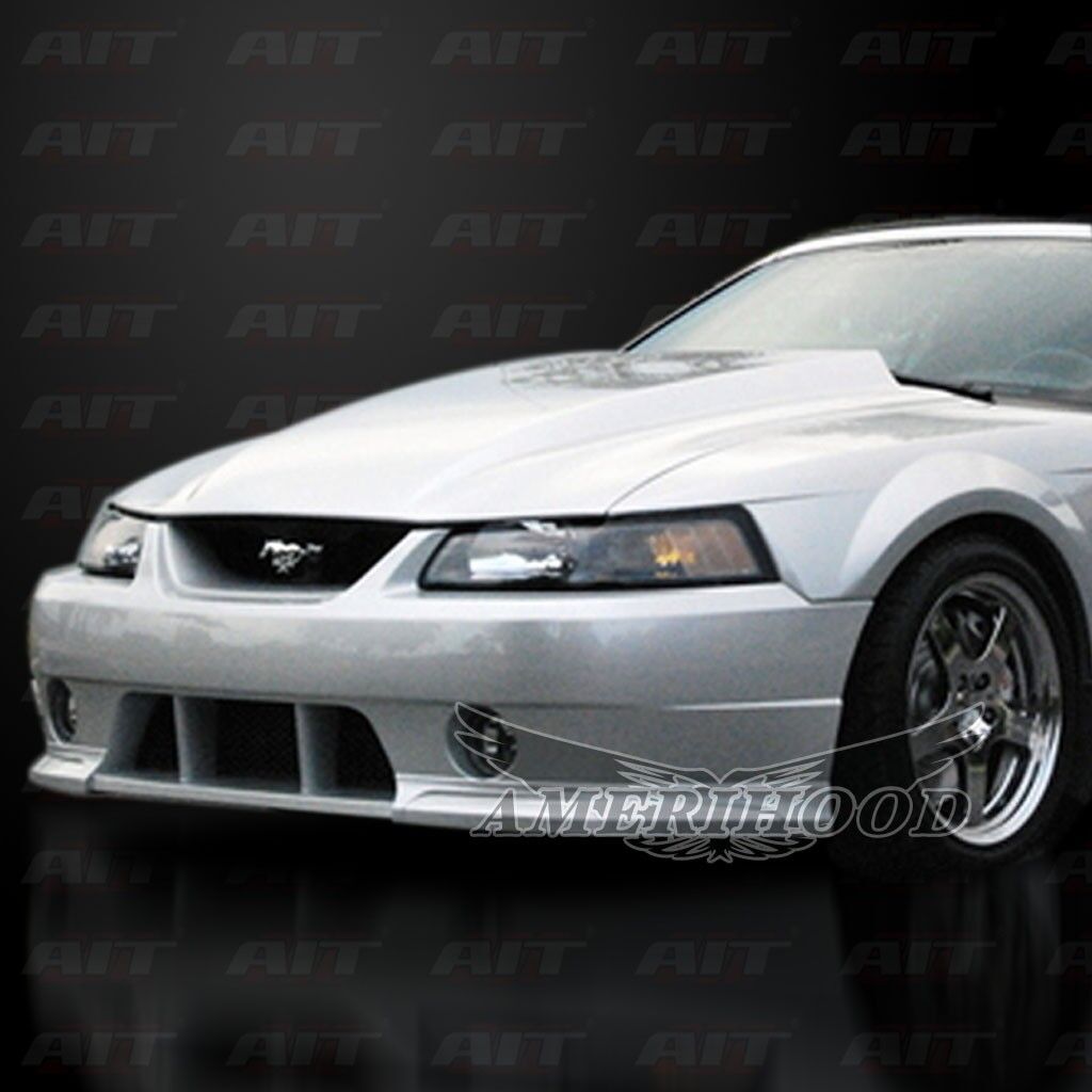 1999-2004 Ford Mustang 3" Cowl Functional Heat Extractor Hood Fiberglass
