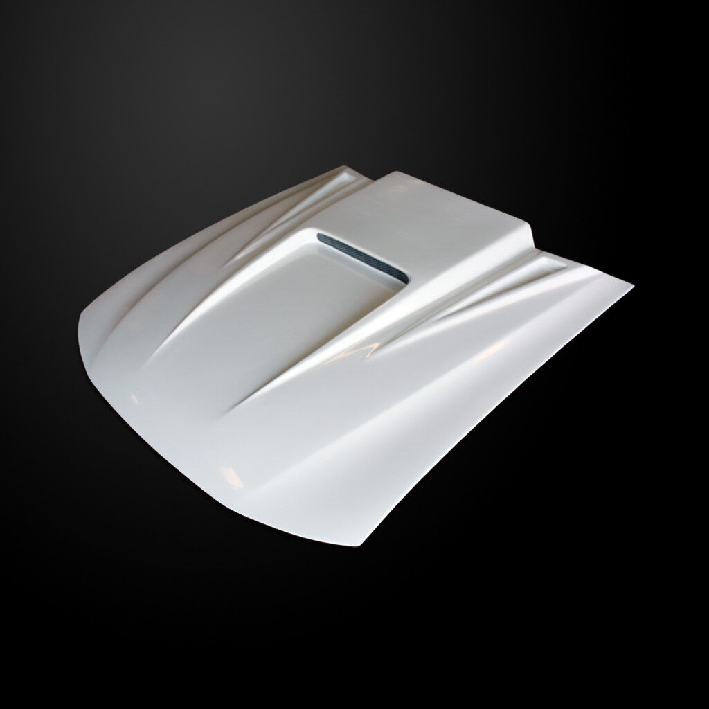 1999-2004 Ford Mustang Type-5 Dual-Functional Ram Air Hood Fiberglass - FM99AHT5
