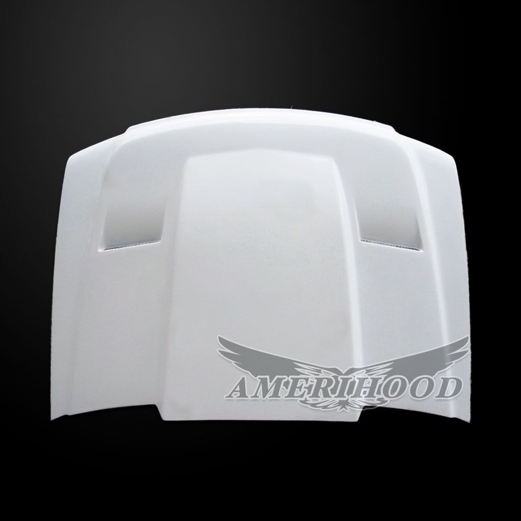 2007-2013 Gmc Sierra 1500 Cowl Dual-Functional Ram Air Hood Fiberglass