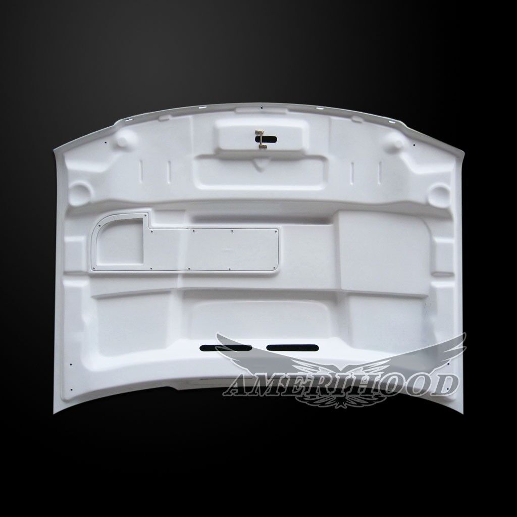 2007-2013 Gmc Sierra 1500 Cowl Dual-Functional Ram Air Hood Fiberglass