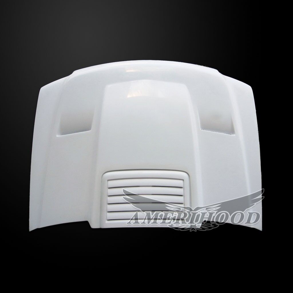 2007-2010 Gmc Sierra 3500 Cowl-2 Dual-Functional Ram Air Hood Fiberglass